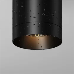 Потолочный светильник Люкс / Luxe 3000К 10Вт IP 65 (Черный) O500CL-L10B3K