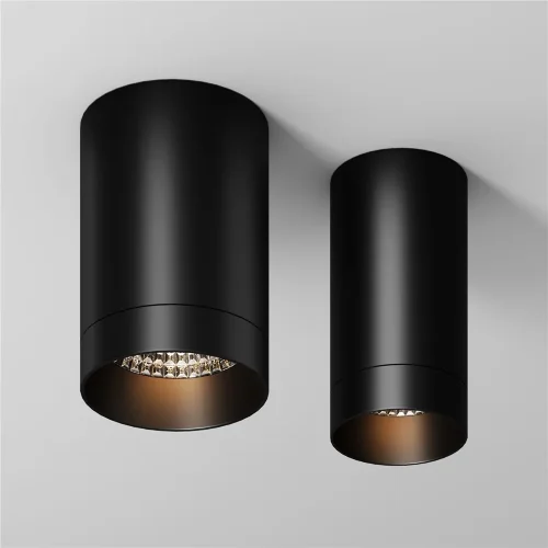 Потолочный светильник Люкс / Luxe 3000К 10Вт IP 65 (Черный) O500CL-L10B3K - фото 7