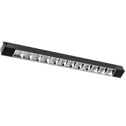 ULB-Q282 30W-4000K BLACK Светильник-прожектор светодиодный трековый, Линейный, 2500 Лм, Белый свет 4000К, Корпус черный