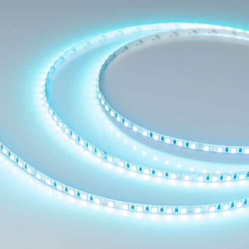 Светодиодная лента RT-G120-5mm 24V RGB (7.5 W/m, IP20, 3838, 5m) (Arlight, узкая) - фото 6