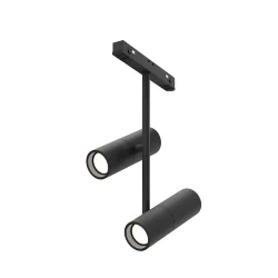 Трековый светильник Элти дуэт / Elti Duo Exility 3000K 24Вт 36° (Черный) TR005-2-2X12W3K-B