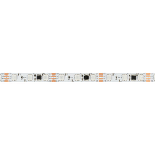 Светодиодная лента SPI-В60-10mm 12V RGB-РХ3-ВРТ (12 W/m, IP20, 5060, 5m) (Arlight, бегущий огонь) 039179 - фото 2