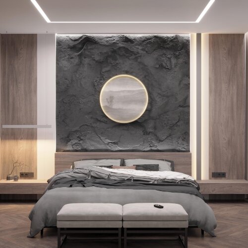 Профиль SL-LINE-25100-DUAL-2500 BLACK (Arlight, Алюминий) - фото 6