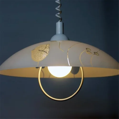 Светильник НСБ 72-60 М52 'Колорика Феличи' 410 матов. бел./кристал./лифт бел. (инд. упак.) Элетех 1005253187 - фото 4