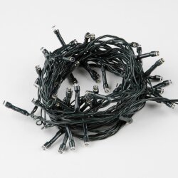 ULD-S0500-050-DGA WARM WHITE IP20 Гирлянда светодиодная, 5м, 50 светодиодов, Теплый белый свет, Провод зеленый