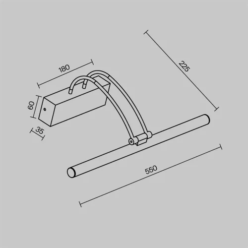 Подсветка Finelli 3000К 12,1Вт IP 20 (Черный) - фото 4