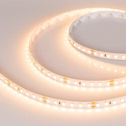 Светодиодная лента RT-А120-8mm 24V Warm2700 (9.6 W/m, IP20, 2835, 5m) (Arlight) 010346(2)
