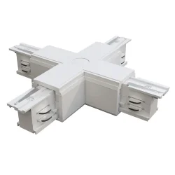 Коннектор Х-образный Trinity белый (Белый)