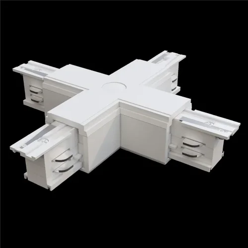 Коннектор Х-образный Trinity белый (Белый) - фото 3