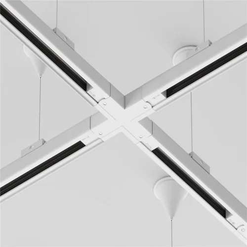 Коннектор Х-образный Trinity белый (Белый) - фото 4