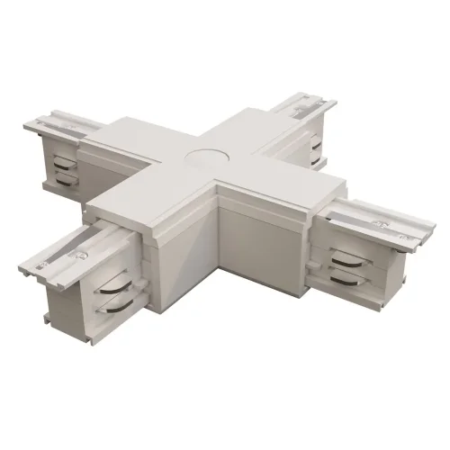 Коннектор Х-образный Trinity белый (Белый) - фото 7