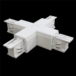 Коннектор Х-образный Trinity белый (Белый) TRA005CX-31W