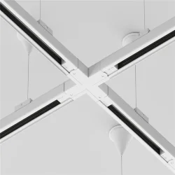 Коннектор Х-образный Trinity белый (Белый) TRA005CX-31W