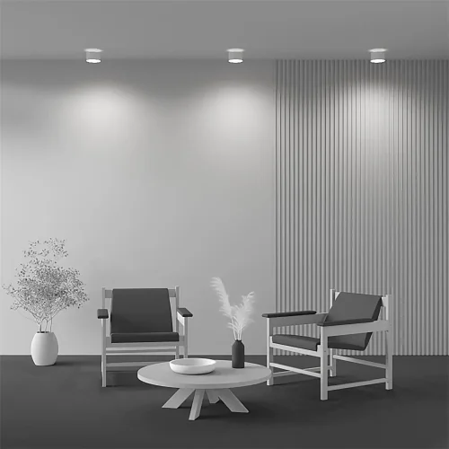 Потолочный светильник Planet 3000K 1x16Вт 90° (Белый) - фото 9