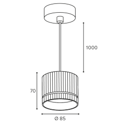 Светильник WOLTA WSL-GX53/P18WG под лампу GX53 Белый / золотой NIMB