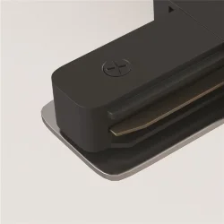 Коннектор прямой Unity встраиваемый черный (Черный)