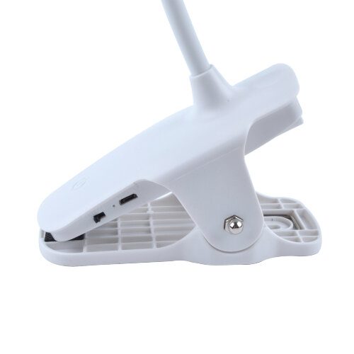 ULM-D605 4W-3000-6000K-DIM WHITE Светильник настольный светодиодный прищепка, Сенсорный выключатель, Диммер, Белый, TM Uniel - фото 5