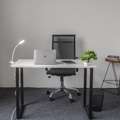 ULM-D605 4W-3000-6000K-DIM WHITE Светильник настольный светодиодный прищепка, Сенсорный выключатель, Диммер, Белый, TM Uniel - фото 9