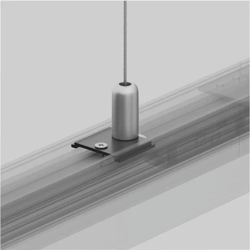 Крепление для троса S35 черное 1 шт. (Черный) - фото 6