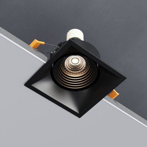 Светильник встраиваемый Punto черный - Фото 3
