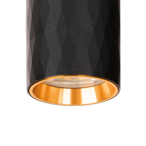 Светильник WOLTA WSL-MR11/S17BG под лампу MR11 с цоколем GU10 Черный / золотой PICCOLE - фото 4.