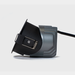 Светильник встраиваемый 12Вт 55° IP65 черный 3000К поворотный RC-D84-12-BL-WW65 038547