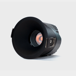 'Светильник встраиваемый 12Вт 55° IP65 черный 3000К поворотный RC-D84-12-BL-WW65 038547