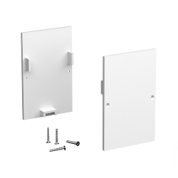 Заглушки для профиля LINE 3556 ral9003