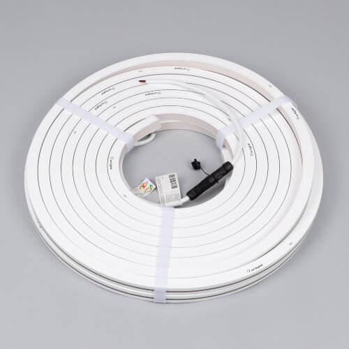 Светодиодная лента герметичная MOONLIGHT-ТОР-Х280-16х16mm 24V Day4000 (10 W/m, IP67, 15m, wire х1) (Arlight, Вывод боковой, 5 лет) 044310 - фото 3
