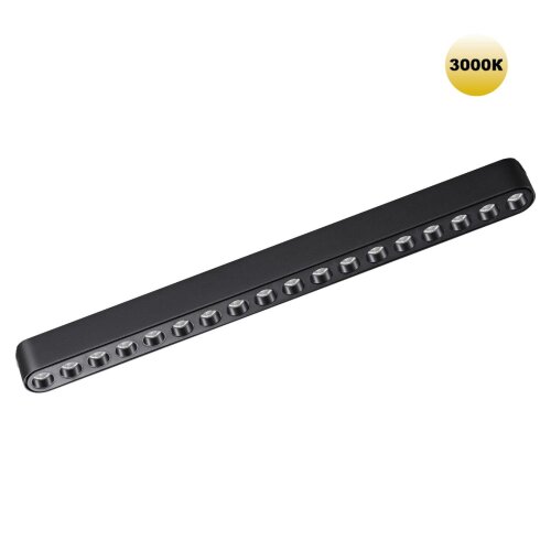 Трековый светильник для низковольтного шинопровода «Novotech» 359244, серия: SMAL (крепление к треку). Фото 1.