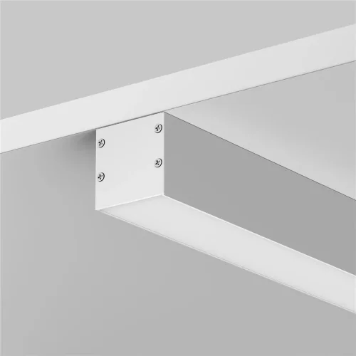 Алюминиевый профиль накладной-подвесной 35x35 (Серебро, 2 м), ALM-3535BT-S-2M 633001 (Серебро) - фото 5