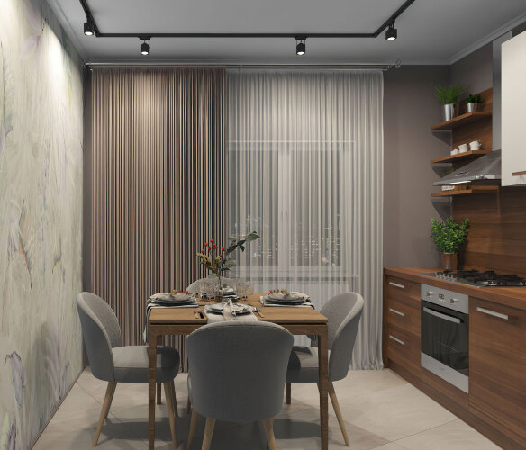 TR1002-BK Шинопровод однофазный, 2 м, черный, заглушки в комплекте. Фото 4