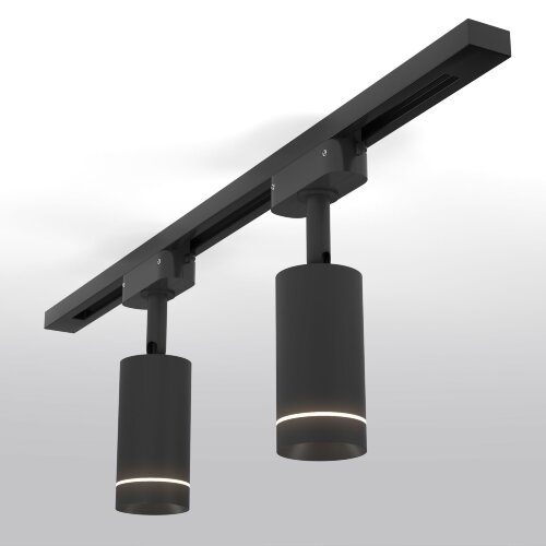 Трековый светодиодный светильник для однофазного шинопровода Glory черный 7W 4200K (1&nbsp;шт.) - Фото 3
