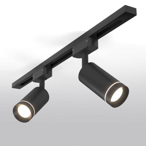 Трековый светодиодный светильник для однофазного шинопровода Glory черный 7W 4200K (1&nbsp;шт.) - Фото 2