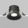 Встраиваемый светильник Round 4000K 12W 50° (Черный) - фото 11