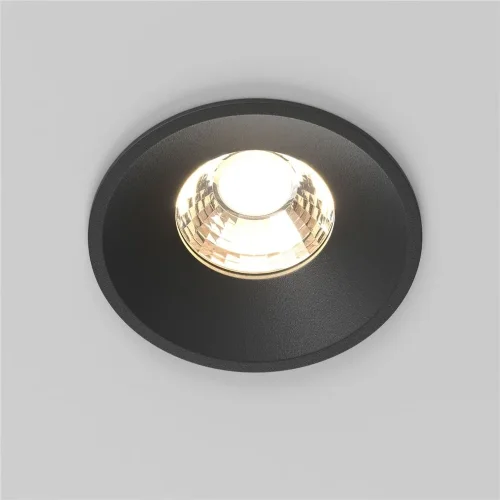 Встраиваемый светильник Round 4000K 12W 50° (Черный) - фото 13