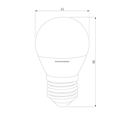 Светодиодная лампа Mini Classic LED 9W 6500K E27 BLE2764 - фото 2