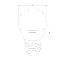 Светодиодная лампа Mini Classic LED 9W 6500K E27 BLE2764 (058931)