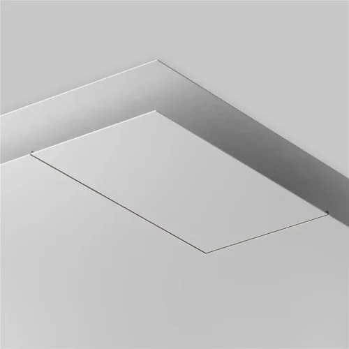 Шинопровод магнитный встраиваемый под ГКЛ 12,5 мм с каналом под светодиодную ленту (Черный) - фото 6