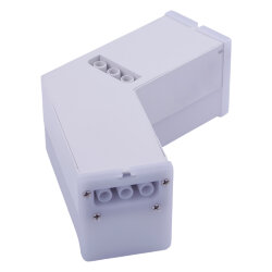 ULO-N11L-8W-4000K-120D IP40 WHITE Светильник светодиодный L-образный, Угол 120 градусов, Белый свет 4000K, 2000Лм, Алюминий, Цвет белый, TM Uniel