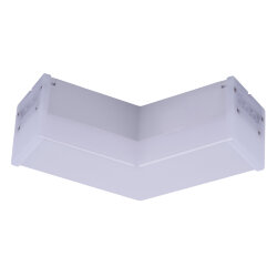 ULO-N11L-8W-4000K-120D IP40 WHITE Светильник светодиодный L-образный, Угол 120 градусов, Белый свет 4000K, 2000Лм, Алюминий, Цвет белый, TM Uniel