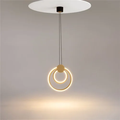 Подвесной светильник Link 3000К 20Вт (Черный и Латунь) - фото 3