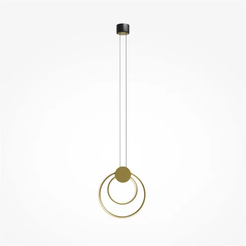 Подвесной светильник Link 3000К 20Вт (Черный и Латунь) - фото 5