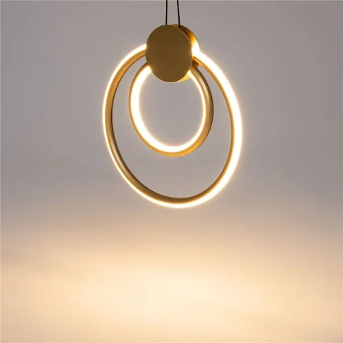 Подвесной светильник Link 3000К 20Вт (Черный и Латунь) - фото 6