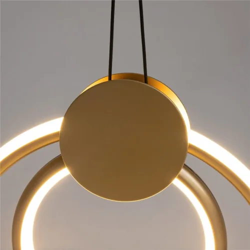 Подвесной светильник Link 3000К 20Вт (Черный и Латунь) - фото 8