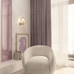 Настенный светильник (бра) Marmo E14х1 40Вт (Латунь)