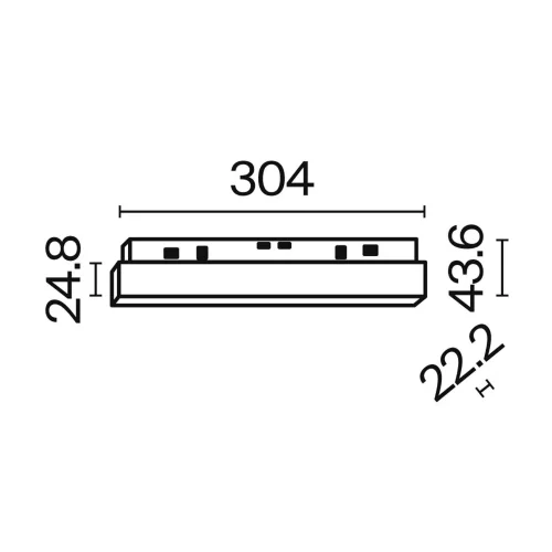 Трековый светильник Basis Exility 2700-6000K 12Вт 120° Dim Smart (Черный) - фото 3