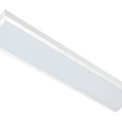 Подвесной офисный светодиодный светильник 10 Вт IP20 595x110x40 мм 4000К Опал