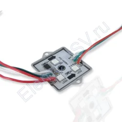 Светодиодный управляемый модуль MS107 M3535-12V-3Led-smd5050-WS2811