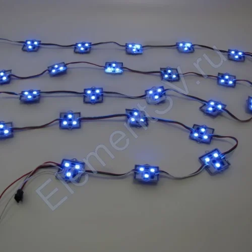 Светодиодный управляемый модуль MS107 M3535-12V-3Led-smd5050-WS2811 - фото 6.